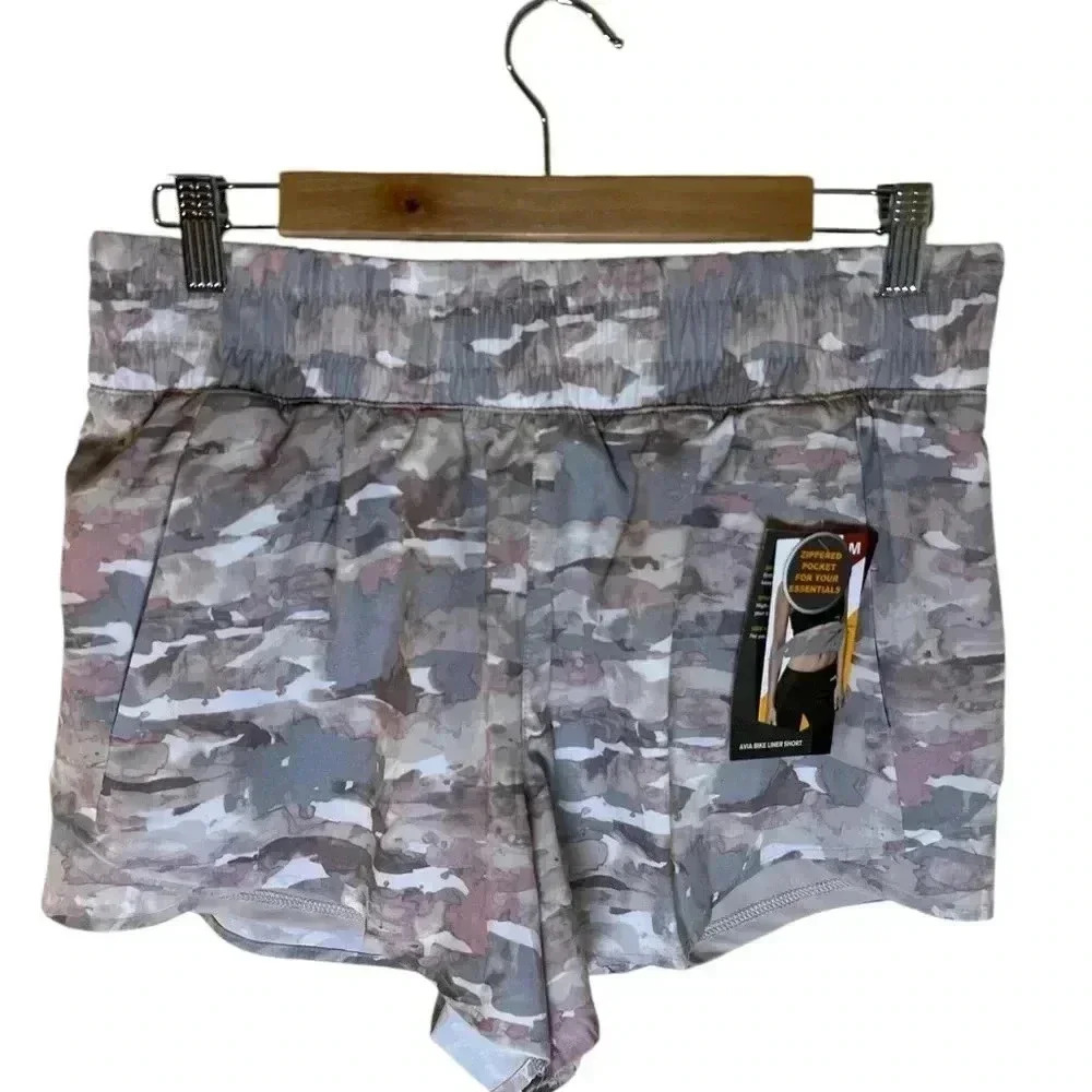 NEW Lined Exercise/Bike Shorts W/Pockets Sz 8/10